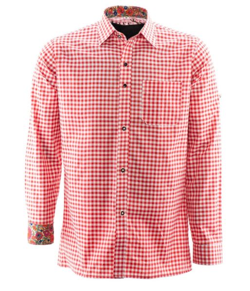 MAGLIA MISTER LEDERHOSEN ROSSA PREMIUM
